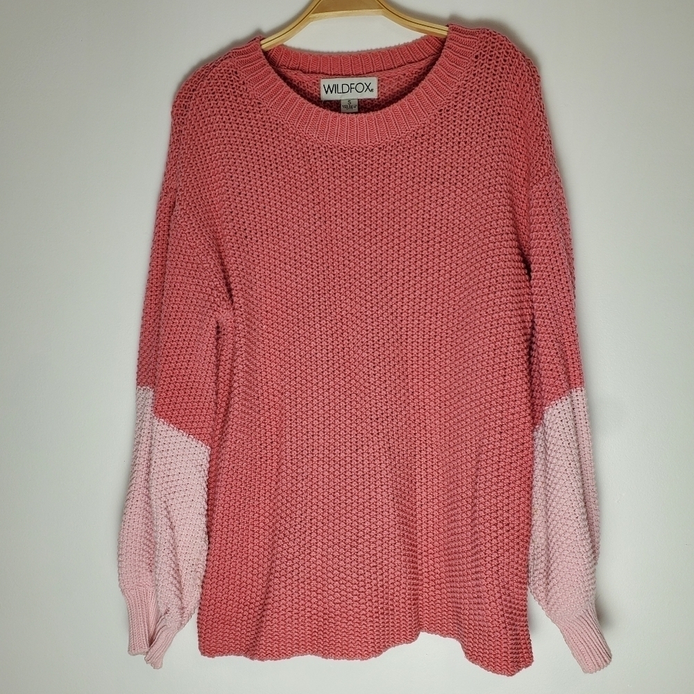 Wildfox Sweaters Love Block Swinton Sweater Cotton blend - Picture 8 of 16